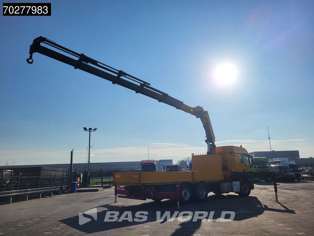 MAN TGS 26.480 6X4 HMF 5020-K6 Crane Kran Hydrodrive Lift+Lenkachse Euro 6