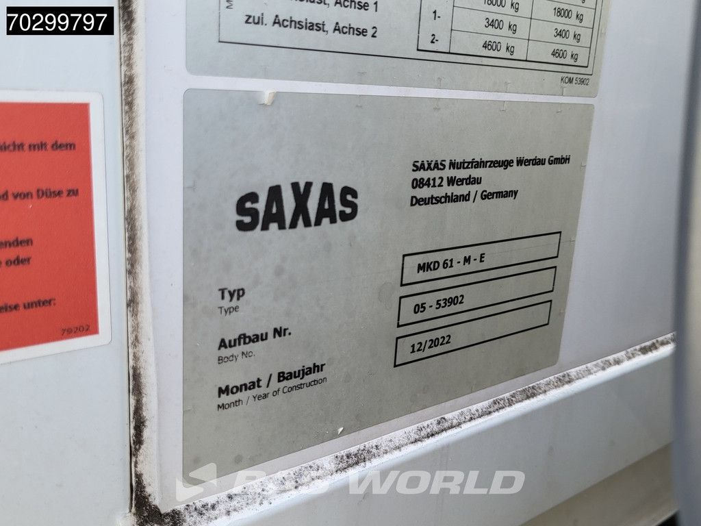 Mercedes Atego 818 4X2 8tonner Automatic Ladebordwand Euro 6