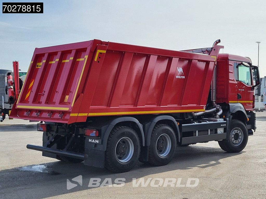 MAN TGS 33.400 6X4 NEW! 16m3 Wielton tipper Manual body heating Big-Axle Euro 5