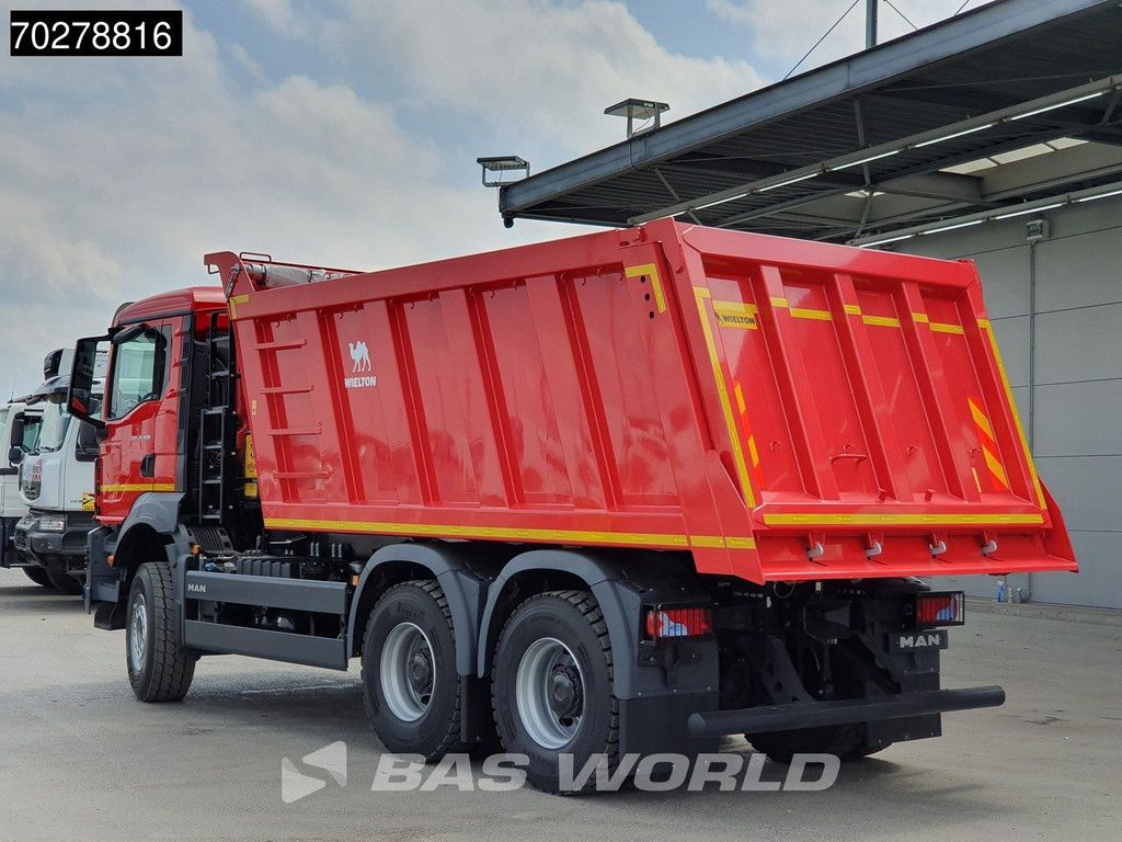 MAN TGS 33.400 6X4 NEW! 16m3 Wielton tipper Manual Body heating Big-Axle Euro 5