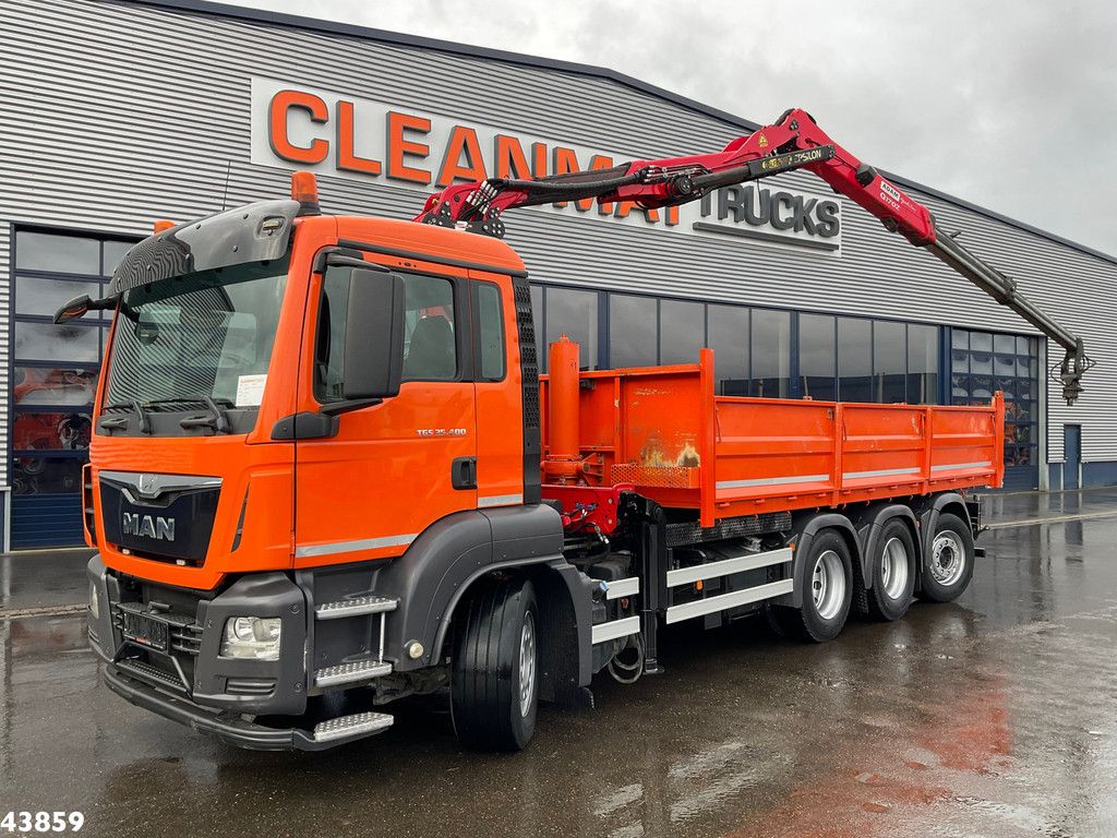 Man TGS 35.400 8x4 Euro 6 Palfinger 17 Tonmeter Z-kraan