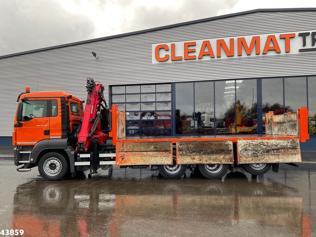 Man TGS 35.400 8x4 Euro 6 Palfinger 17 Tonmeter Z-kraan