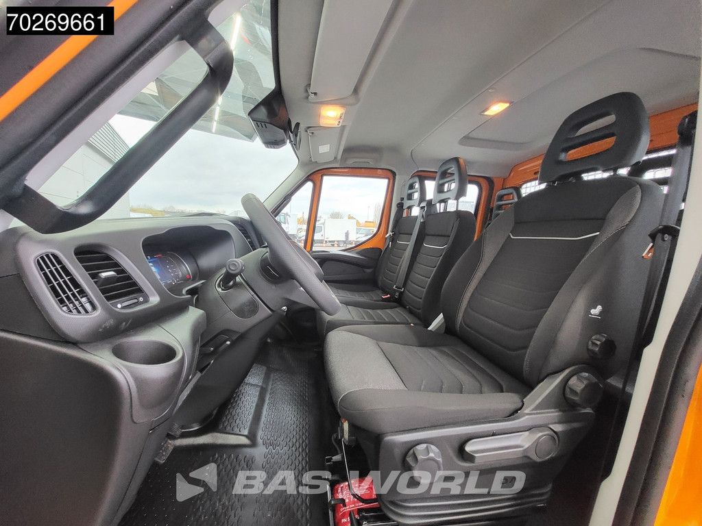 Iveco Daily 35C21 3.0 210PK Black Edition 2025model Dubbel Cabine Open laadbak 3.5t Trekhaak CarPlay ACC LED Pritsche Pickup Airco Dubbel cabine Trekhaak