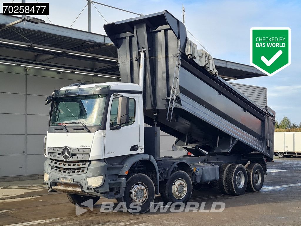 Mercedes Arocs 4142 8X4 24m3 Tipper Big-Axle Steelsuspension Euro 6