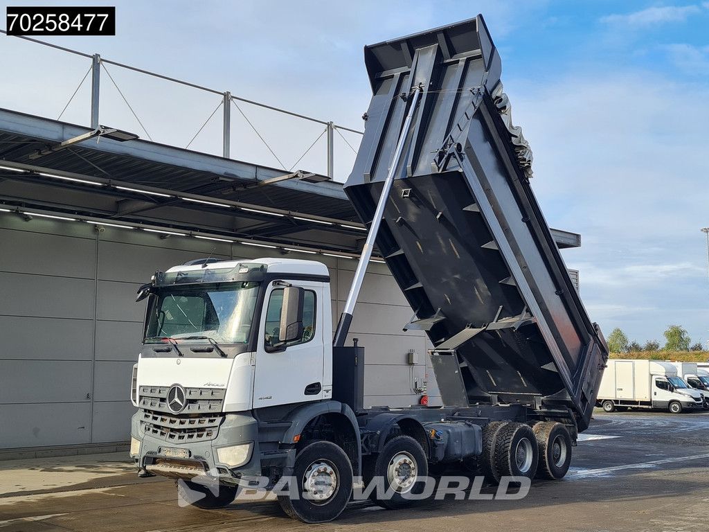 Mercedes Arocs 4142 8X4 24m3 Tipper Big-Axle Steelsuspension Euro 6