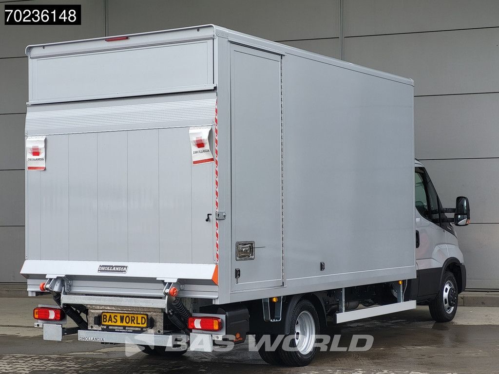 Iveco Daily 35C18 3.0L Automaat 1000KG Laadklep Zijdeur Dubbellucht 2025-Model Bakwagen ACC Airco Cruise Navi D'Hollandia Euro6 Meubelbak Koffer Bakwagen Klima