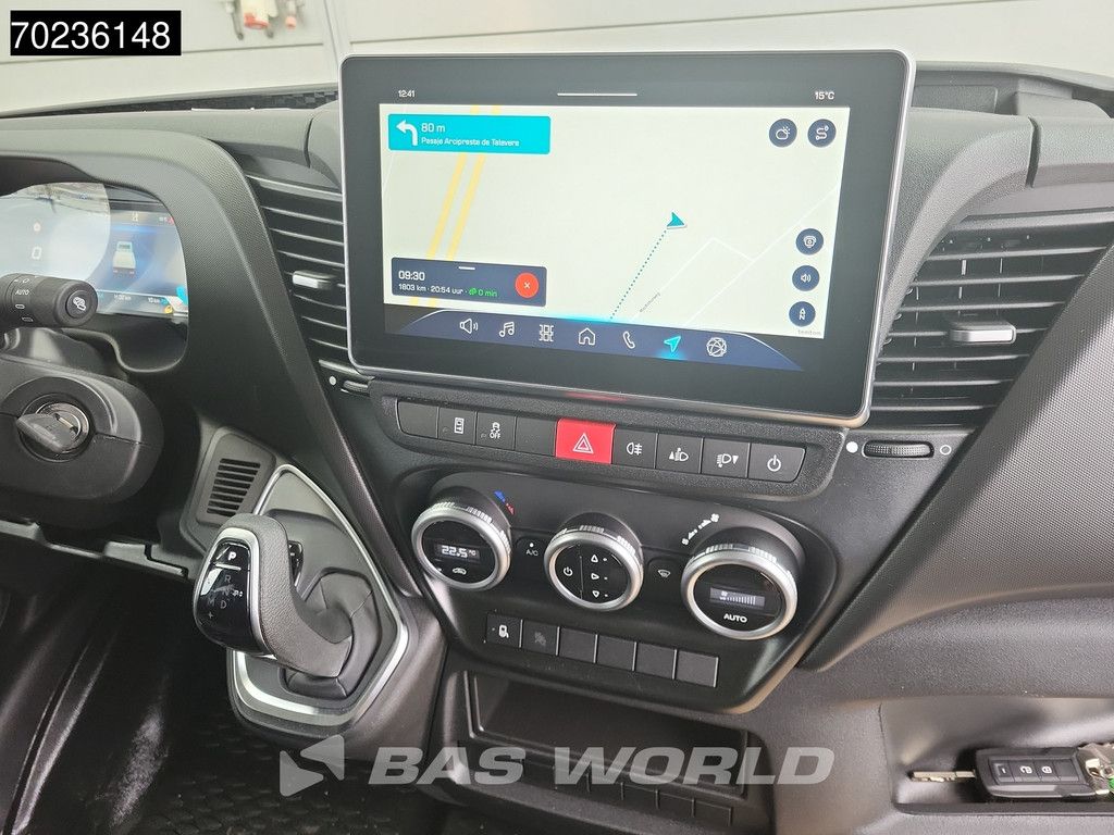 Iveco Daily 35C18 3.0L Automaat 1000KG Laadklep Zijdeur Dubbellucht 2025-Model Bakwagen ACC Airco Cruise Navi D'Hollandia Euro6 Meubelbak Koffer Bakwagen Klima