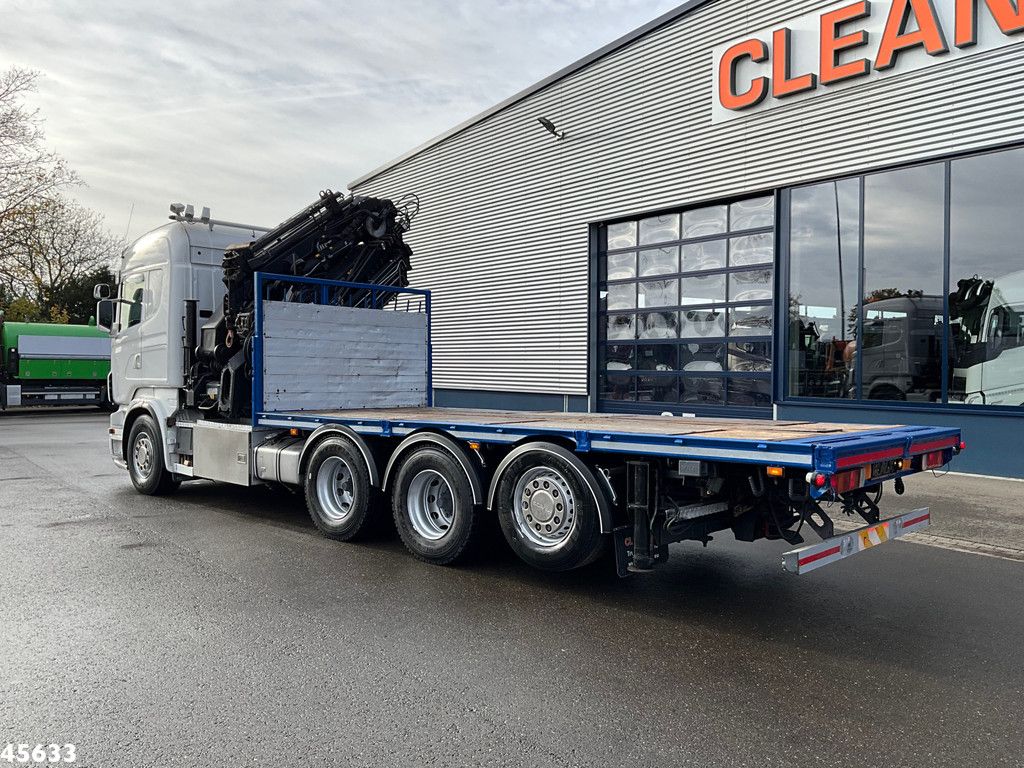 Scania R 560 V8 8x4 Retarder Hiab 47 Tonmeter laadkraan + Fly-Jib!