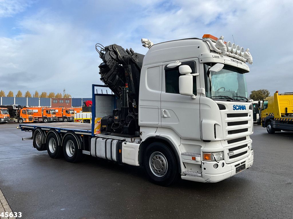 Scania R 560 V8 8x4 Retarder Hiab 47 Tonmeter laadkraan + Fly-Jib!