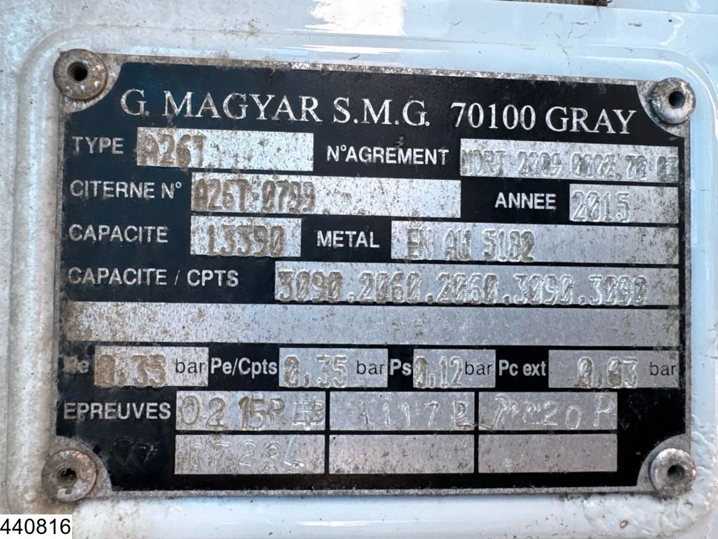 DAF LF 280 EURO 6, Manual, 13,390 litres, 5 Comp.