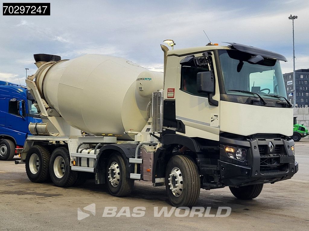 Renault C 430 8X4 9m3 Mixer Steelsuspension Automatic Euro 6