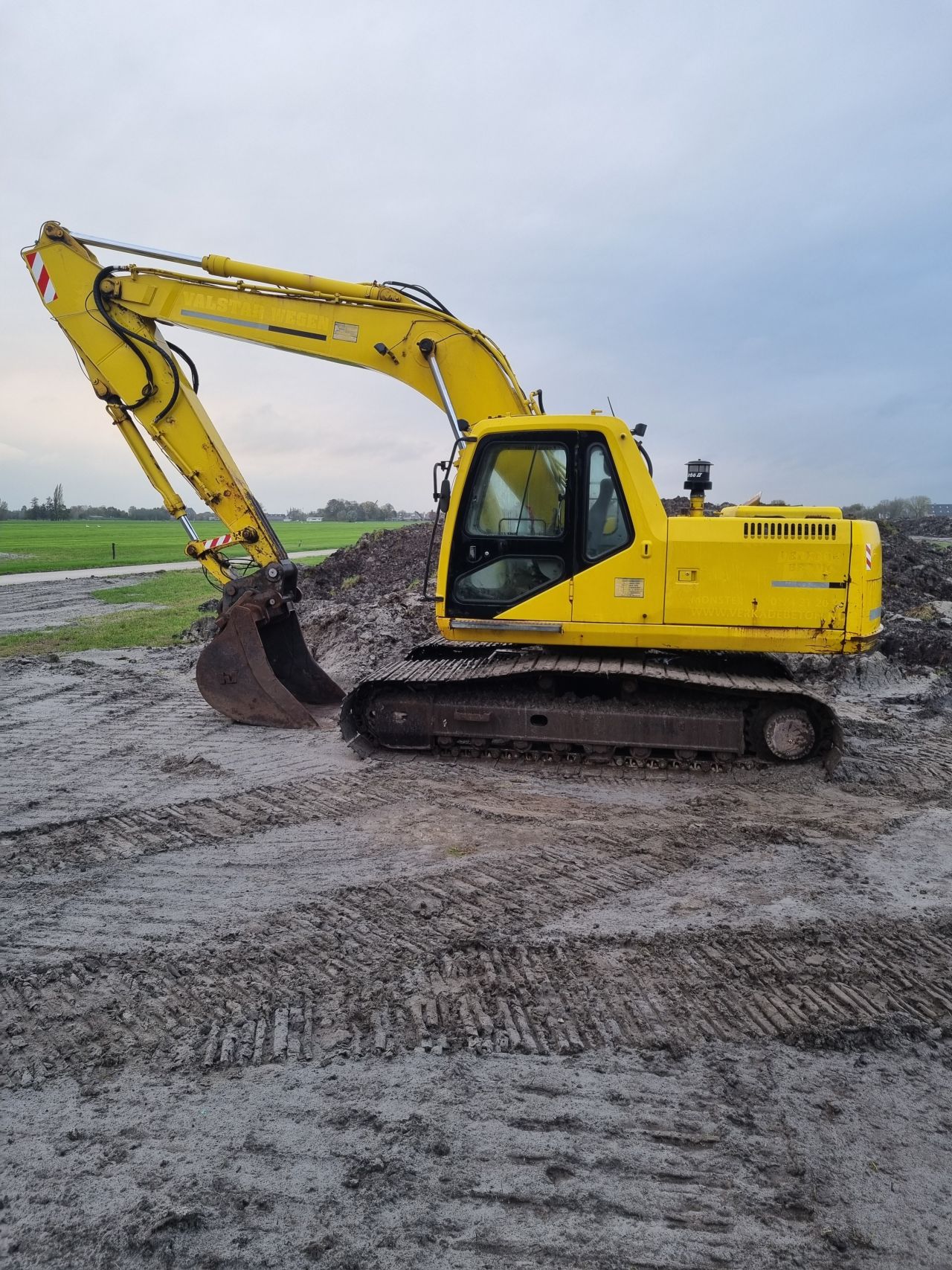 ETEC 818 RLC rupskraan/graafmachine