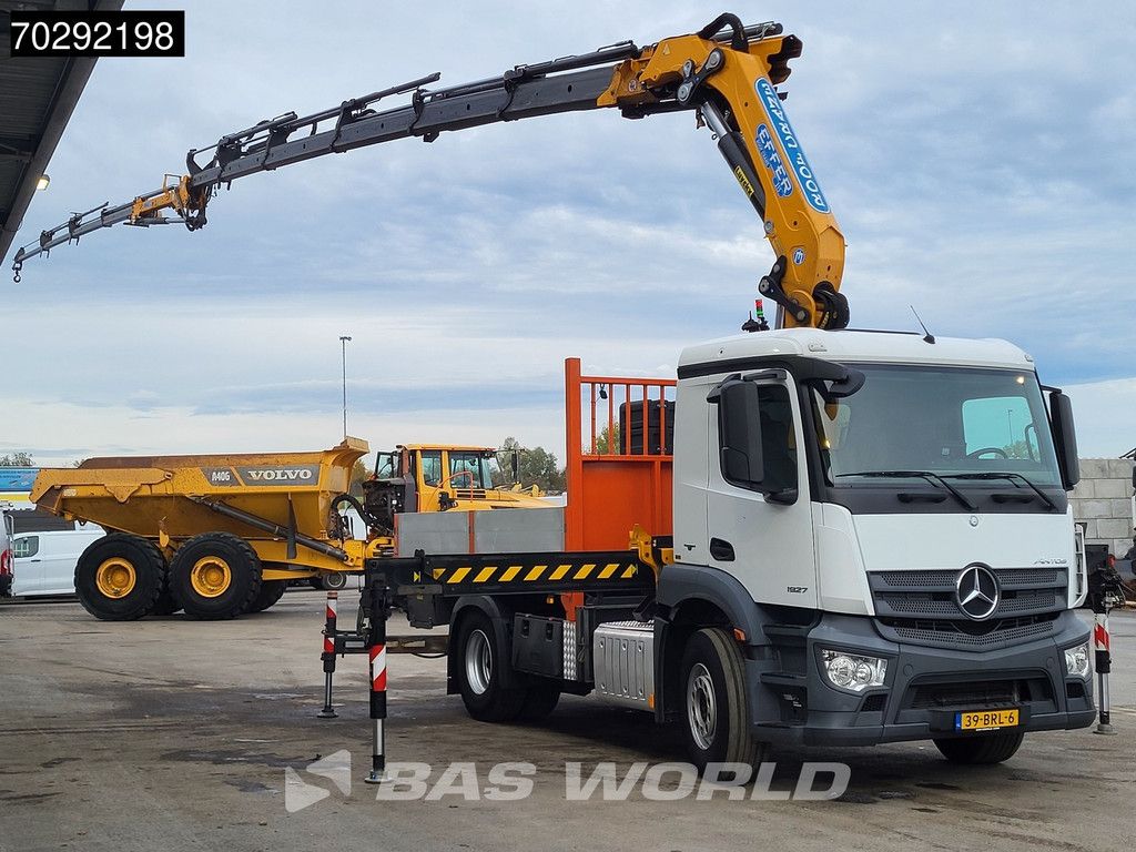 Mercedes Antos 1927 4X2 NL-Truck EFFER 315/6S Crane+Jib 4S Automatic Euro 6