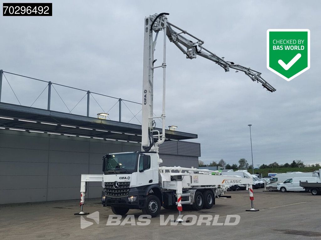 Mercedes Arocs 2646 6X4 NEW! 36 meter Concrete Pump CIFA K36C-PU17080 Automatic Euro 6