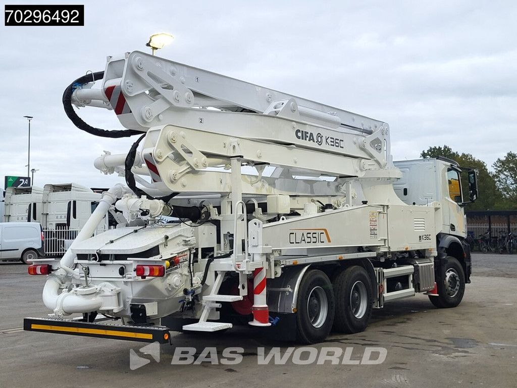 Mercedes Arocs 2646 6X4 NEW! 36 meter Concrete Pump CIFA K36C-PU17080 Automatic Euro 6