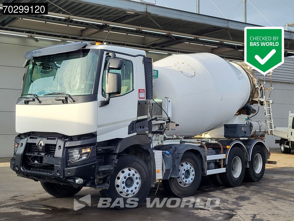 Renault C 430 8X4 9m3 Imer LT9-7H Mixer Big-Axle Steelsuspension Automatic Euro 6