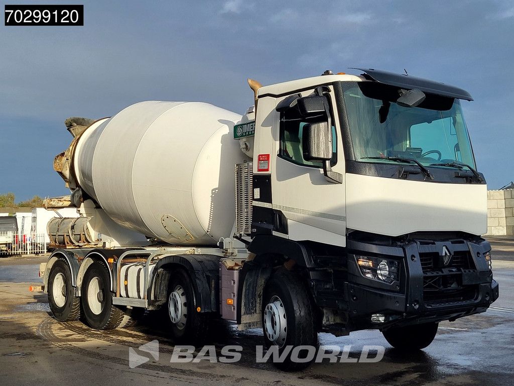 Renault C 430 8X4 9m3 Imer LT9-7H Mixer Big-Axle Steelsuspension Automatic Euro 6