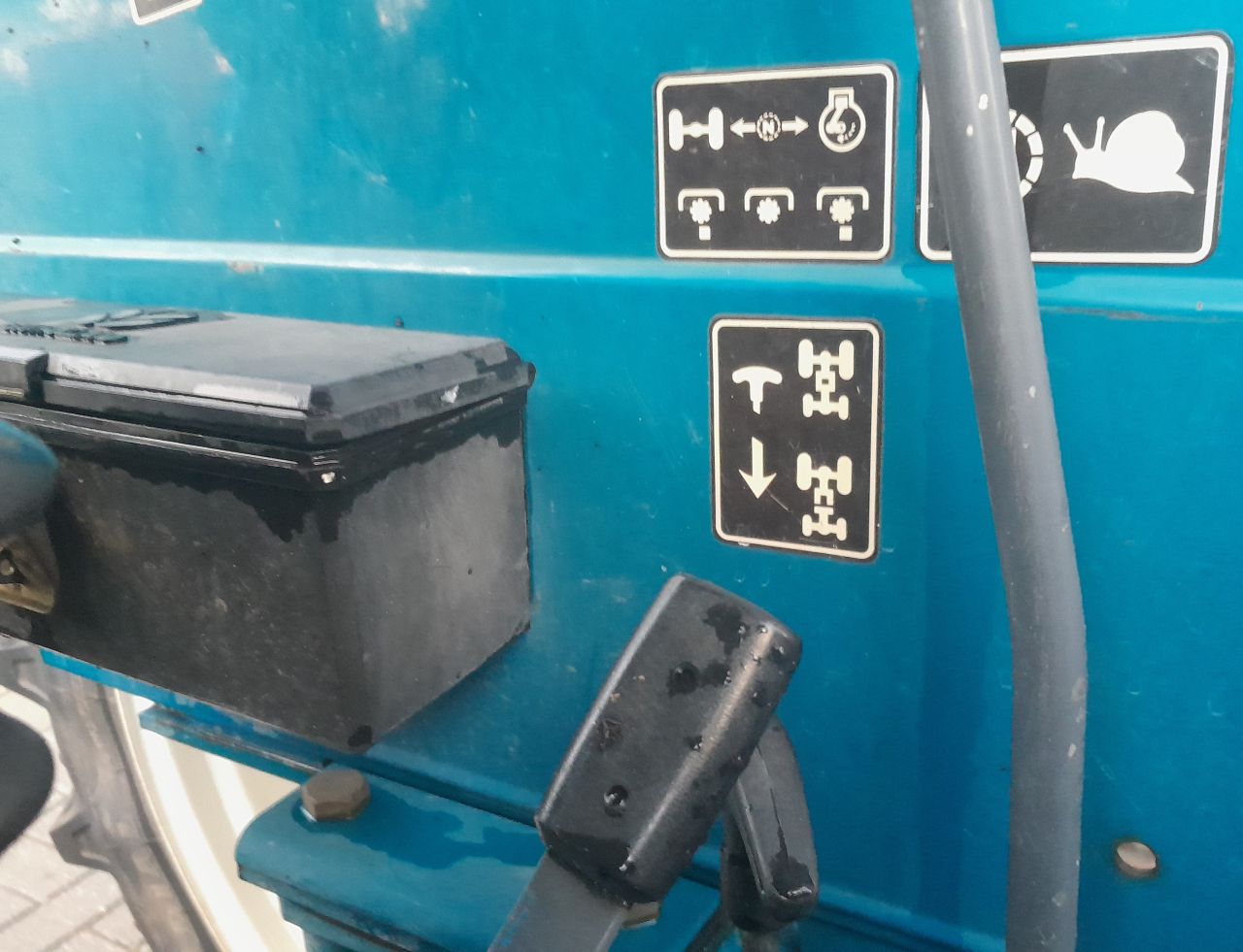 Compacte Tractor zonder Cabine