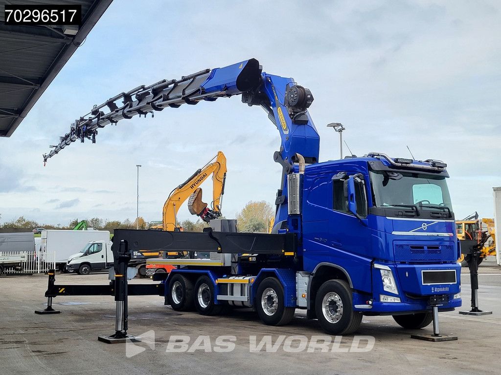 Volvo FH FH 540 8X4 Palfinger PK165.002 TEC G Fly-Jib Winch Big-Axle VEB+ Euro 6