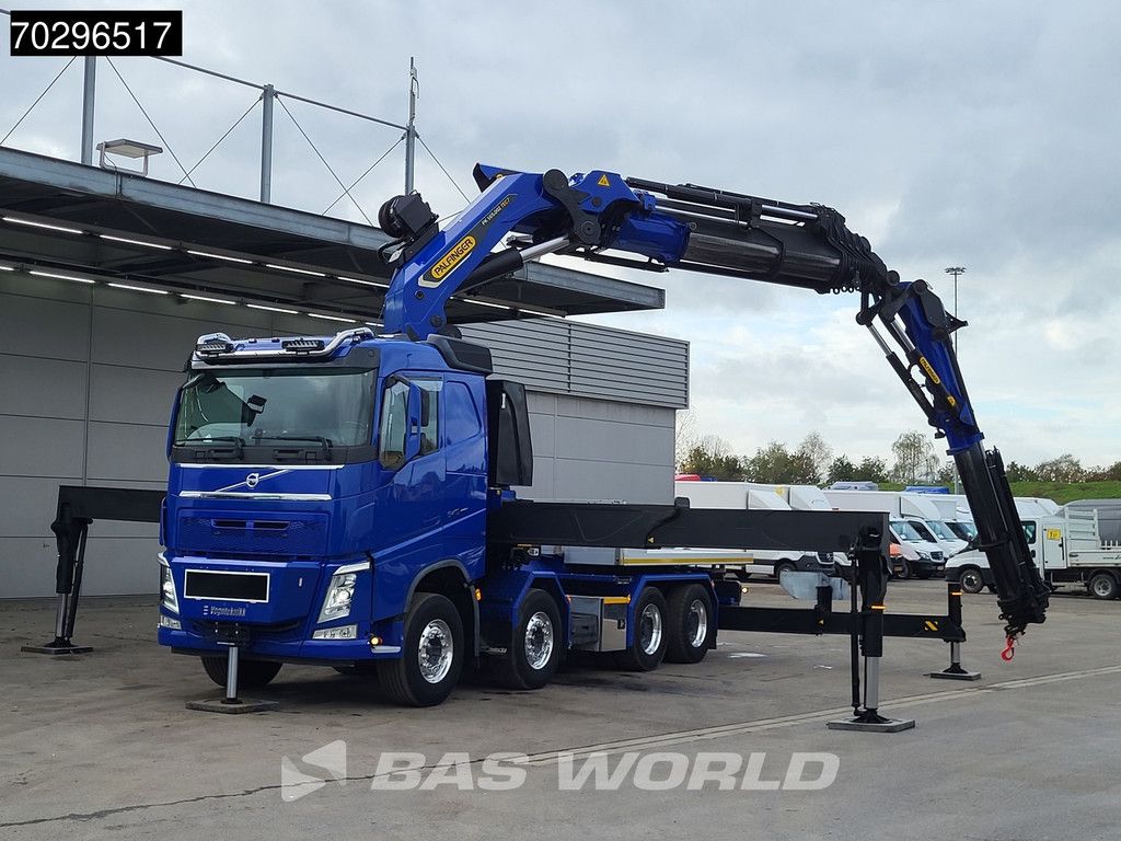 Volvo FH FH 540 8X4 Palfinger PK165.002 TEC G Fly-Jib Winch Big-Axle VEB+ Euro 6