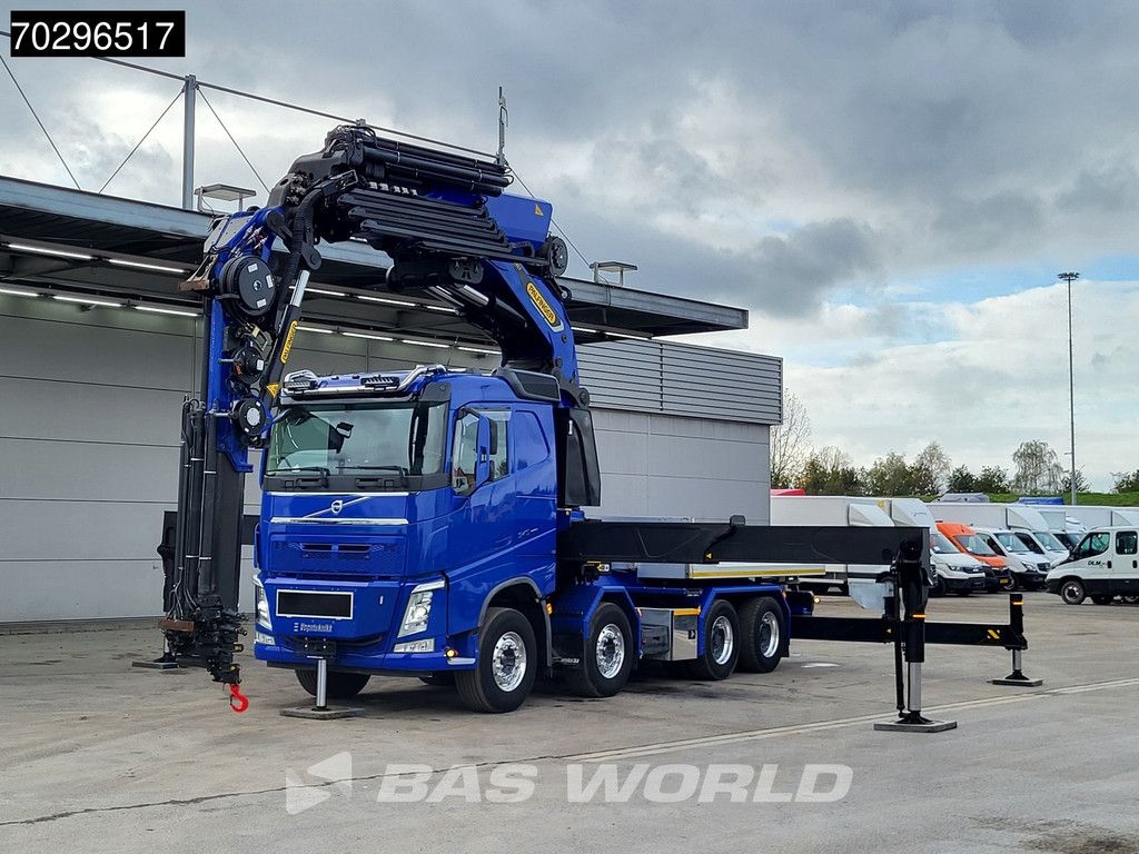 Volvo FH FH 540 8X4 Palfinger PK165.002 TEC G Fly-Jib Winch Big-Axle VEB+ Euro 6
