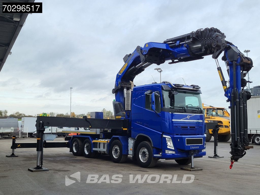 Volvo FH FH 540 8X4 Palfinger PK165.002 TEC G Fly-Jib Winch Big-Axle VEB+ Euro 6
