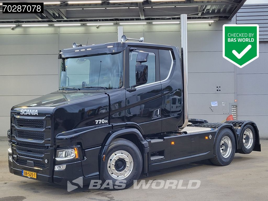 Scania R R770T 6X2 1 of 1! TUFT Torpedo Full-Air Retarder Liftachse Leder Alcoa's V8 Euro 6