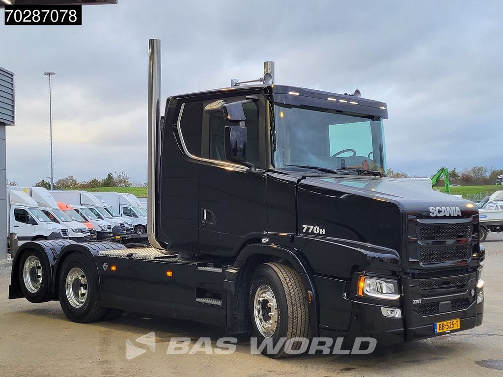 Scania R R770T 6X2 1 of 1! TUFT Torpedo Full-Air Retarder Liftachse Leder Alcoa's V8 Euro 6