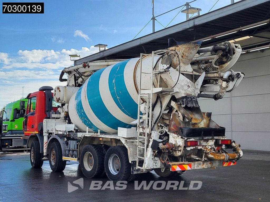 Astra HD8 84 45 8X4 31 meter Putzmeister TMP 31.89S PUMI + 7m3 mixer Euro 3