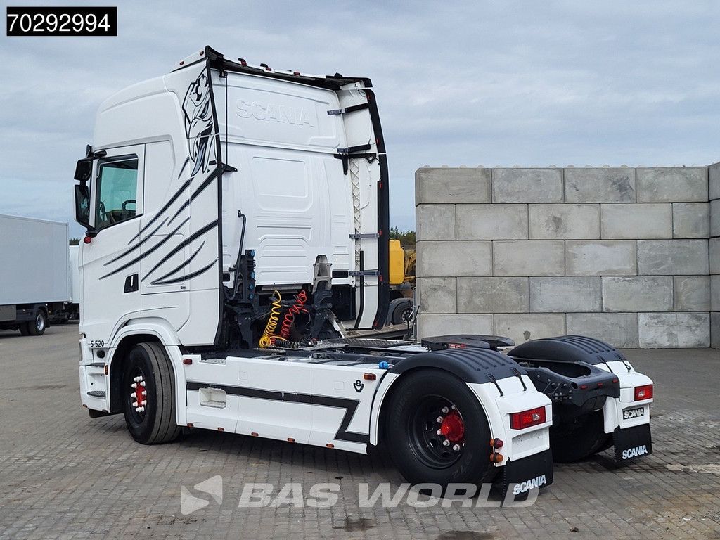 Scania S S520 4X2 Retarder Full-Air 2x Tanks Leder Standklima Navi ACC LED Euro 6