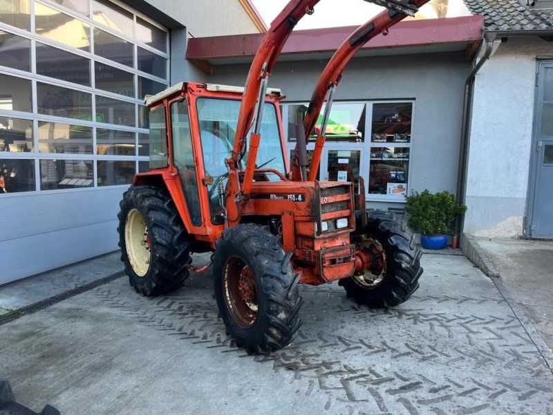 Renault 751-4, Frontlader, Kabine, Allrad