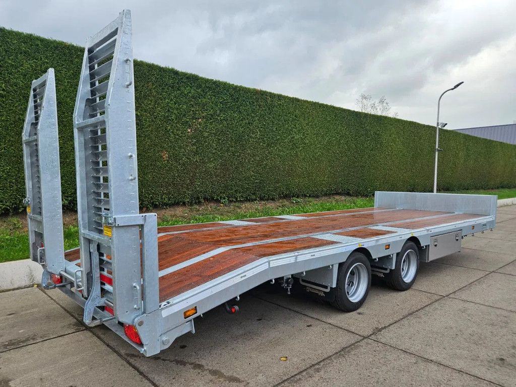Veldhuizen 19,0-tons Tandem semi-dieplader aanhangwagen 7,5 m.