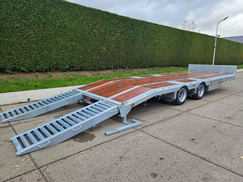 Veldhuizen 19,0-tons Tandem semi-dieplader aanhangwagen 7,5 m.