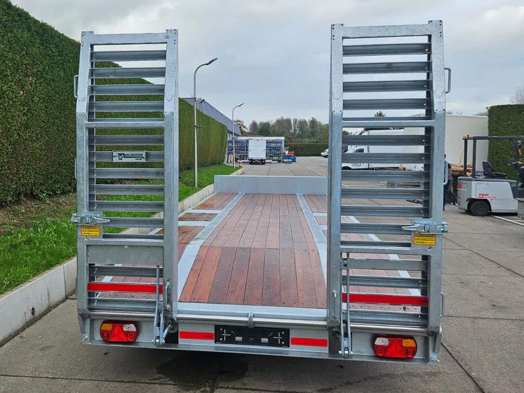 Veldhuizen 19,0-tons Tandem semi-dieplader aanhangwagen 7,5 m.