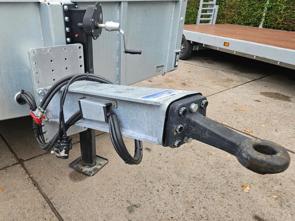 Veldhuizen 19,0-tons Tandem semi-dieplader aanhangwagen 7,5 m.