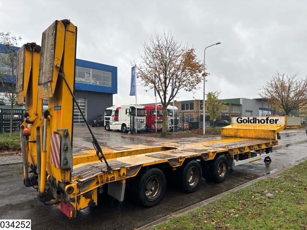 Goldhofer Lowbed 48,000 kg, Steering axle