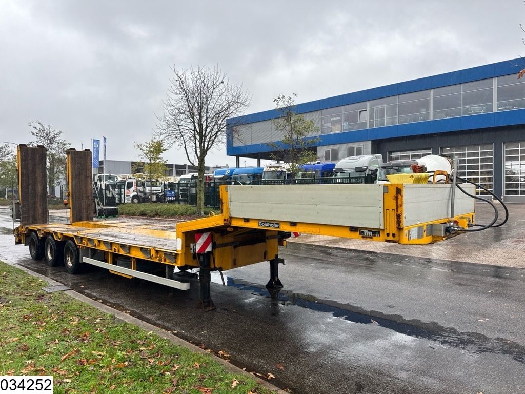 Goldhofer Lowbed 48,000 kg, Steering axle