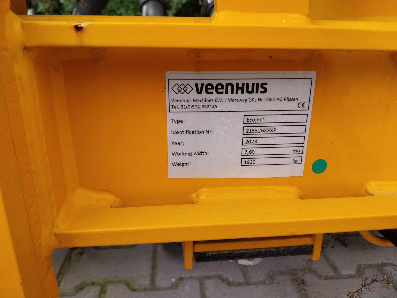Veenhuis Ecoject 7.60 Mestinjecteur