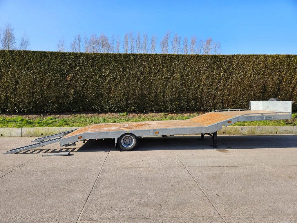 Veldhuizen 5,0-tons Semi-dieplader oplegger 7,5 m.