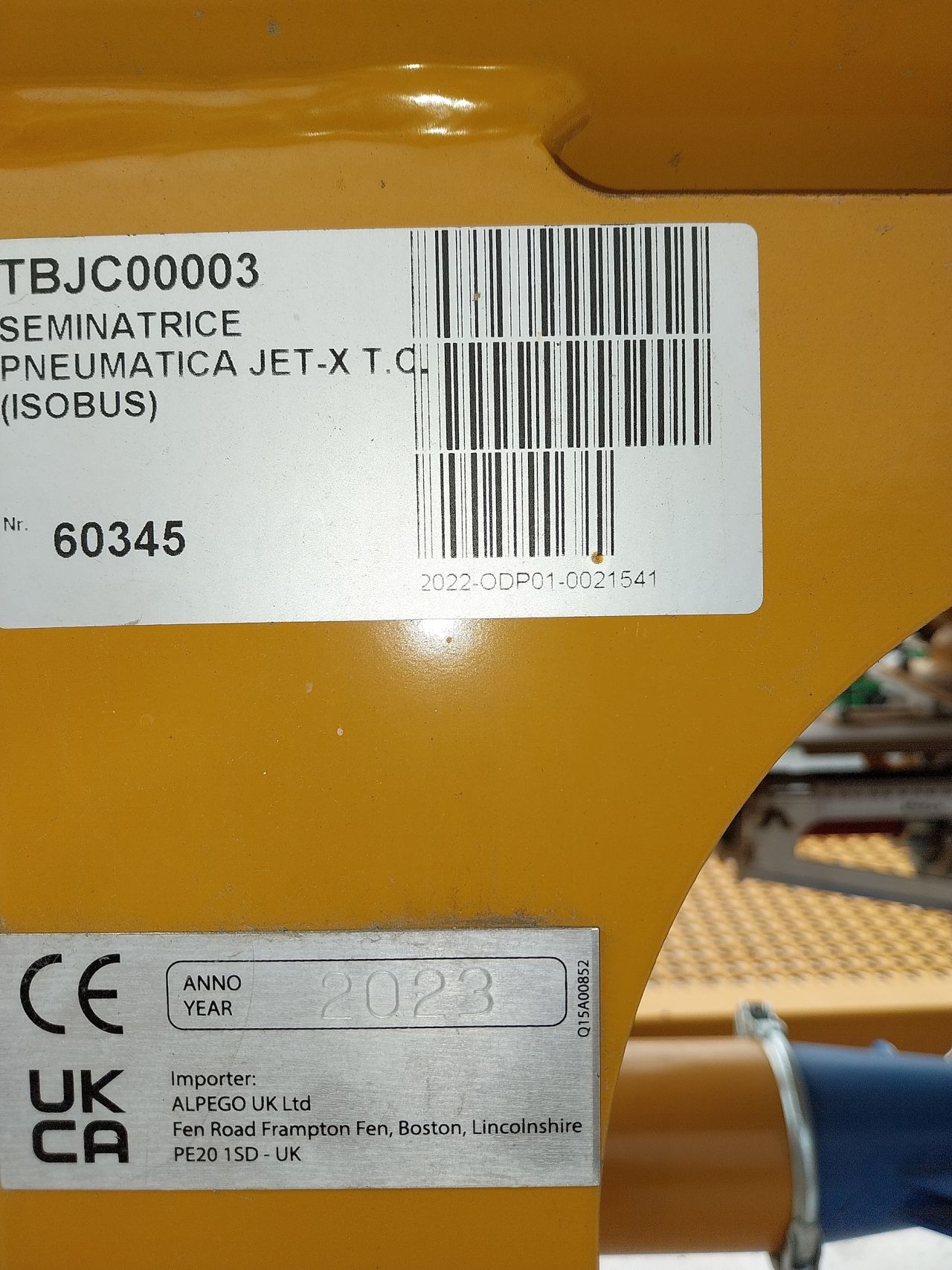 Alpego JET-X Pneumatische Zaaimachine