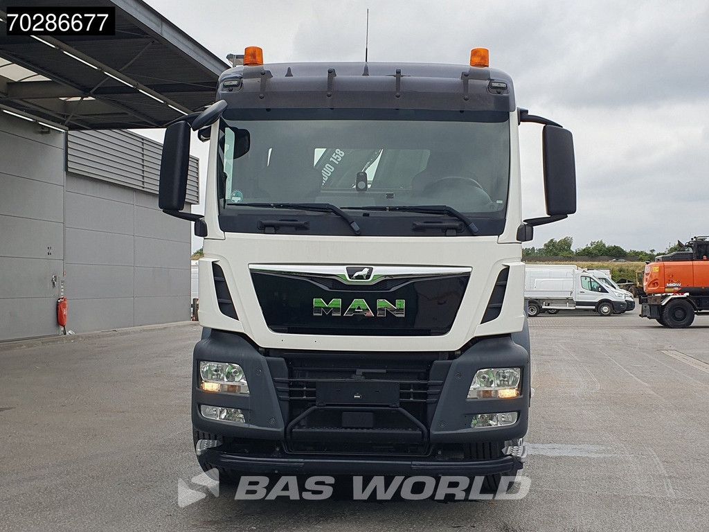 MAN TGS 35.360 8X2 HIAB X-Hiduo 158 BS-3 Crane Lift+lenkasche Machine transporter Euro 6