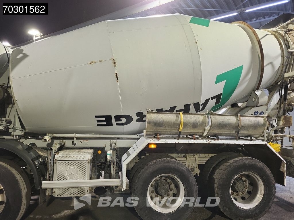 Mercedes Axor 3240 8X4 9m3 Liebherr mixer Steel suspension Manual Euro 5