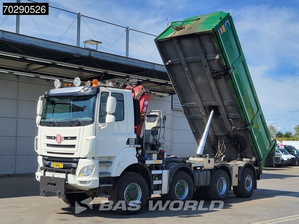 TATRA 8P6R43/Phoenix Tatra Phoenix 8X6 NL-Truck HMF 1943Z Crane 17m3 HSW Big-Axle Steering-Axle 8x6 Automatic Euro 6