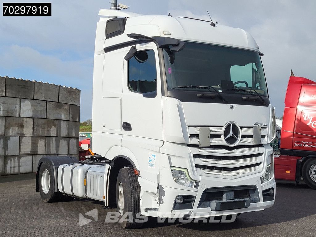 Mercedes Actros 1845 4X2 StreamSpace 2xTanks Standairco MirrorCam ACC Navi Euro 6
