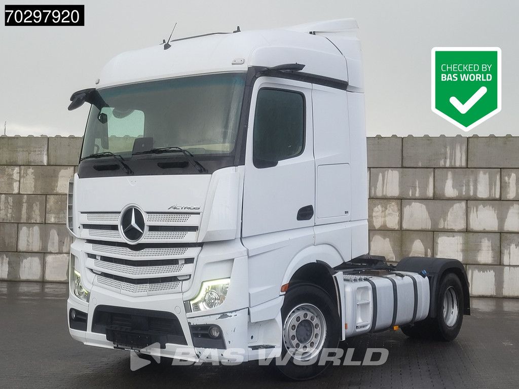 Mercedes Actros 1845 4X2 StreamSpace 2xTanks Standairco MirrorCam Navi PPC Euro 6
