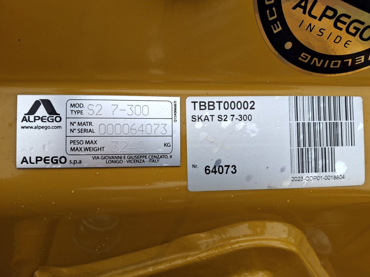 Alpego SKAT S2 7-300 Diepwoeler