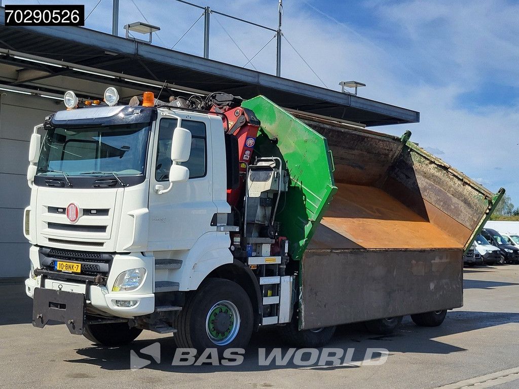 TATRA 8P6R43/Phoenix Tatra Phoenix 8X6 NL-Truck HMF 1943Z Crane 17m3 HSW Big-Axle Steering-Axle 8x6 Automatic Euro 6