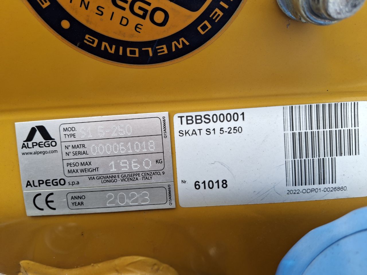 Alpego SKAT S1 5-250 Diepwoeler