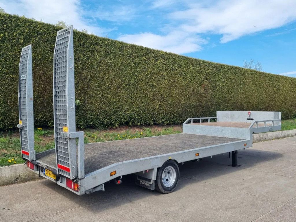 Veldhuizen 5,0-tons Semi-dieplader oplegger