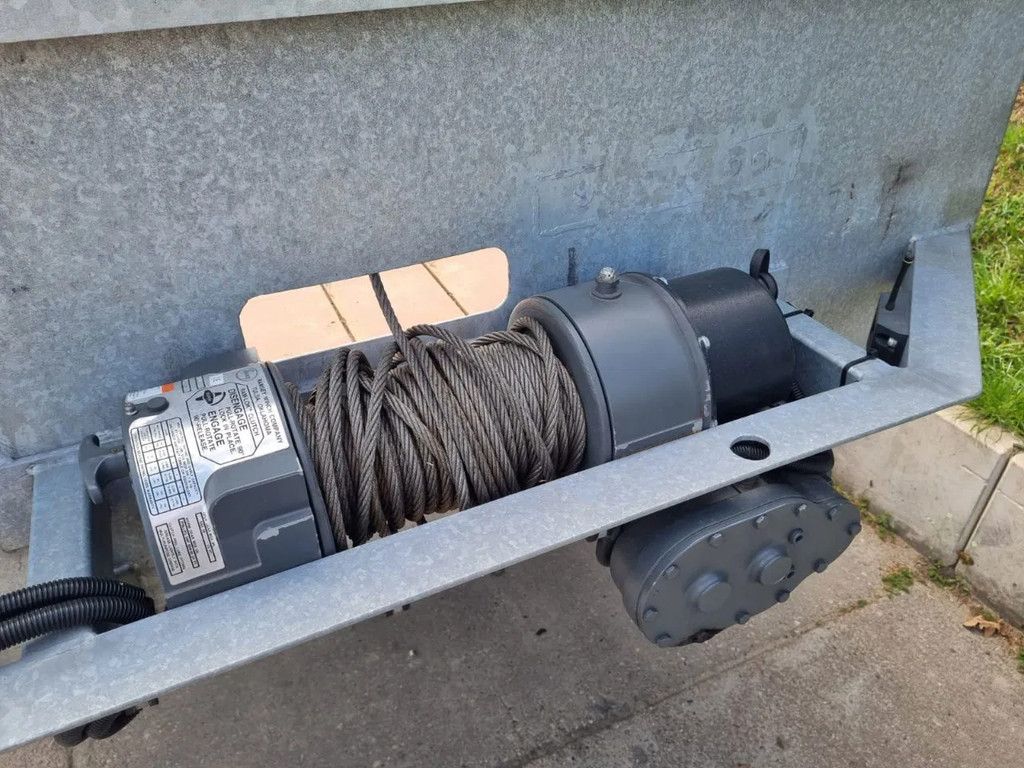 Veldhuizen 5,0-tons Semi-dieplader oplegger